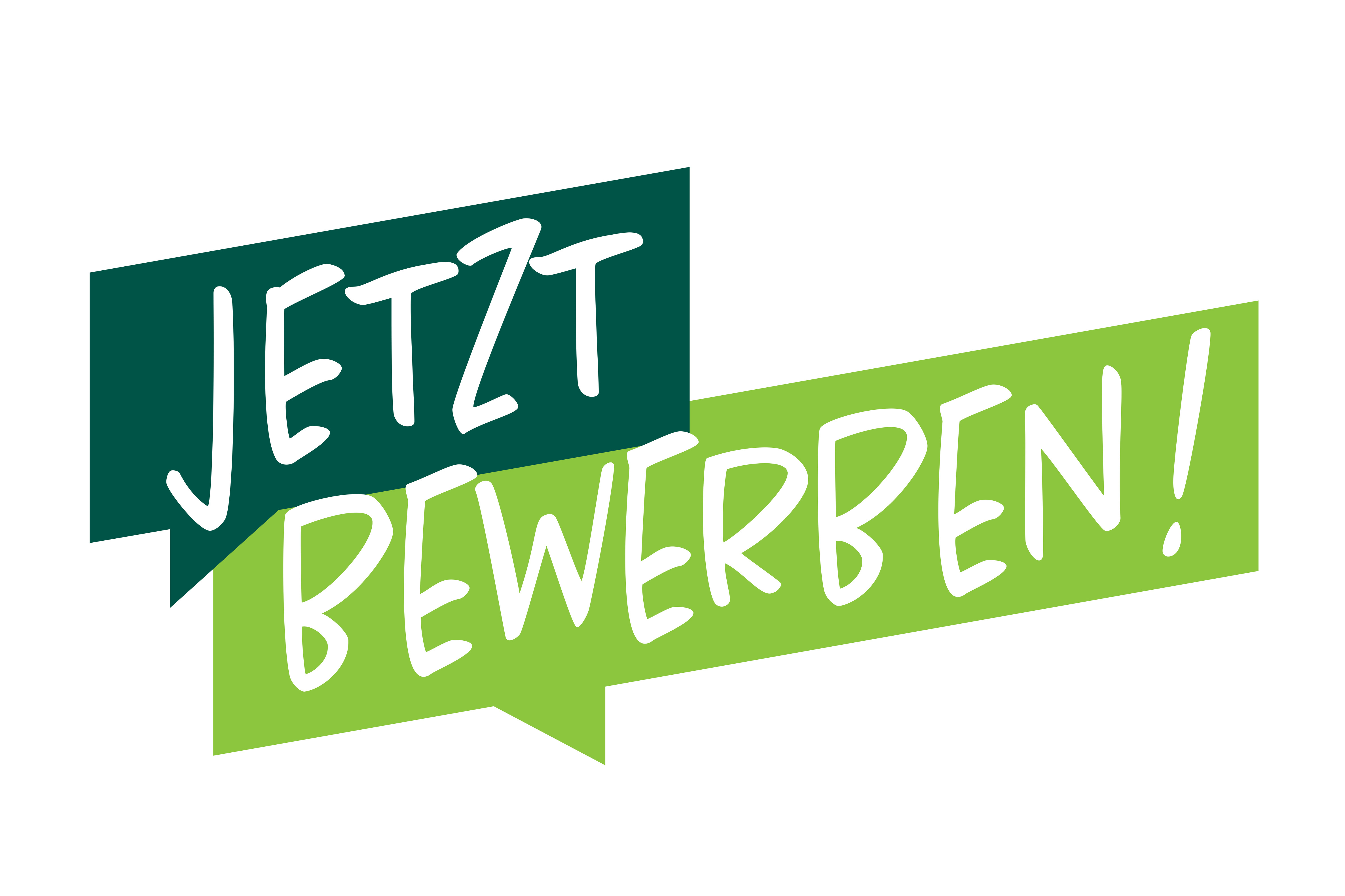 Jetzt bewerben ! Jetzt bewerben !